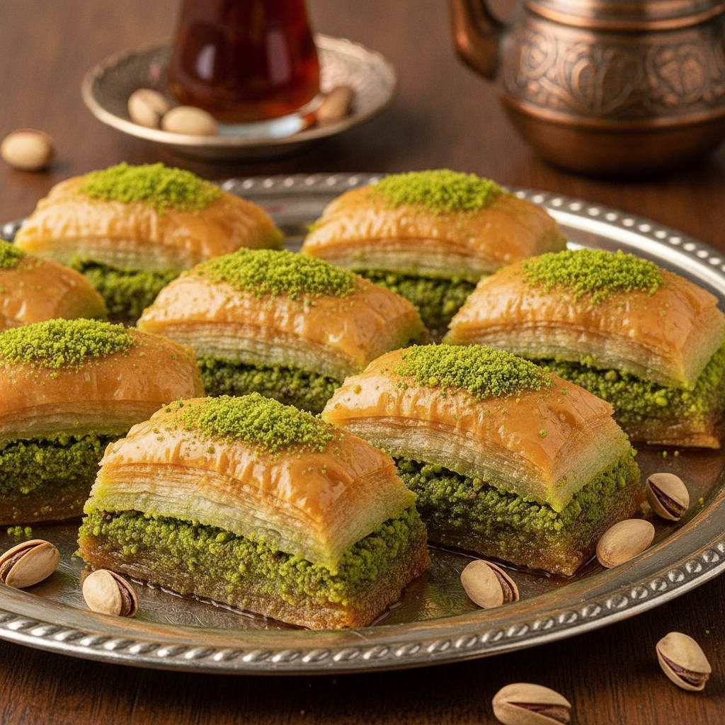 Premium Antep Baklava with Pistachios