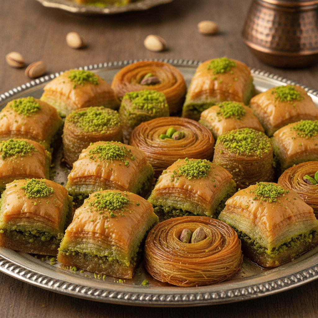 Bistory Baklava with Pistachios
