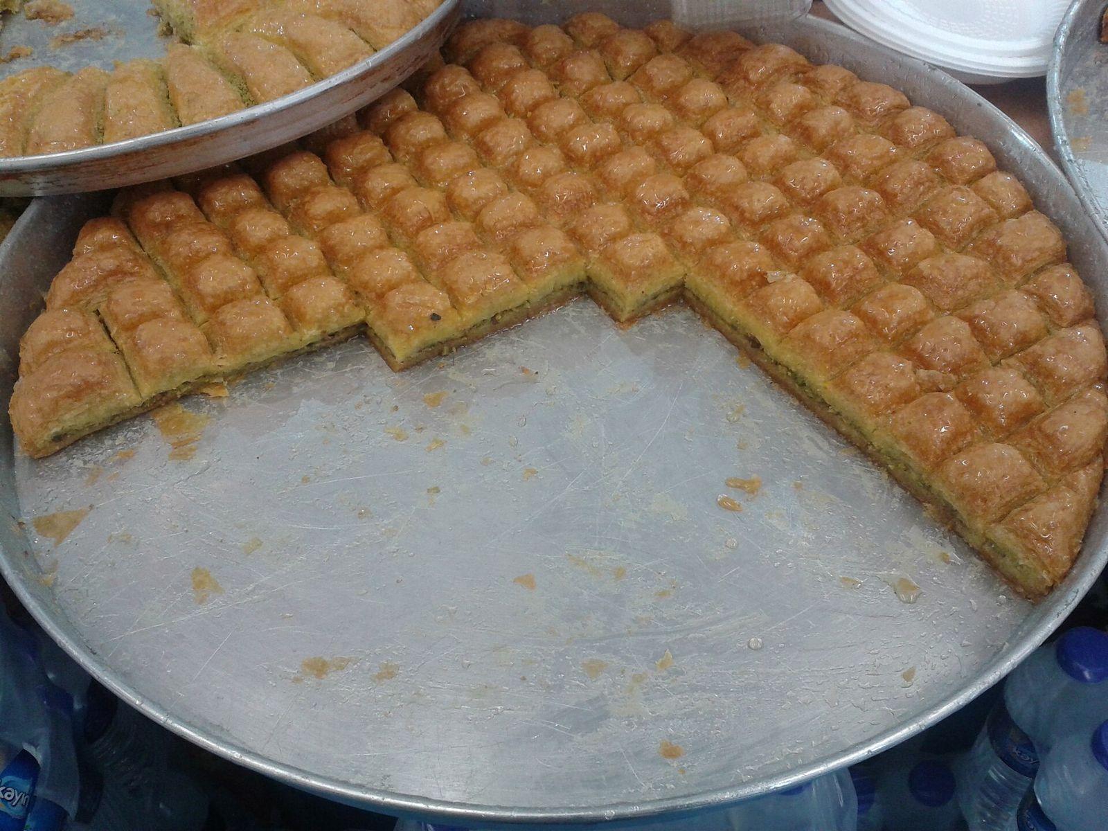Havuç Slice Baklava with Pistachios