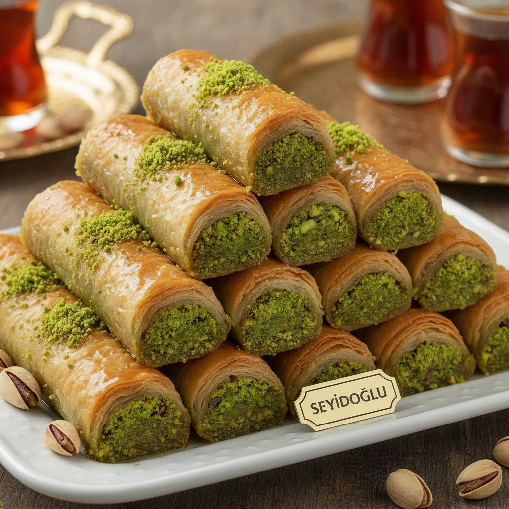 Seyidoglu Durum Baklava with Pistachios