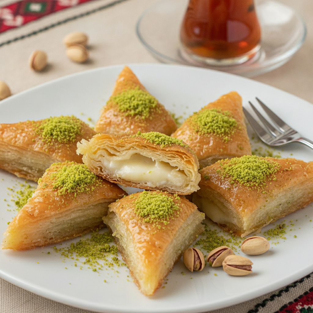 Seyidoglu Sobiyet with Pistachios