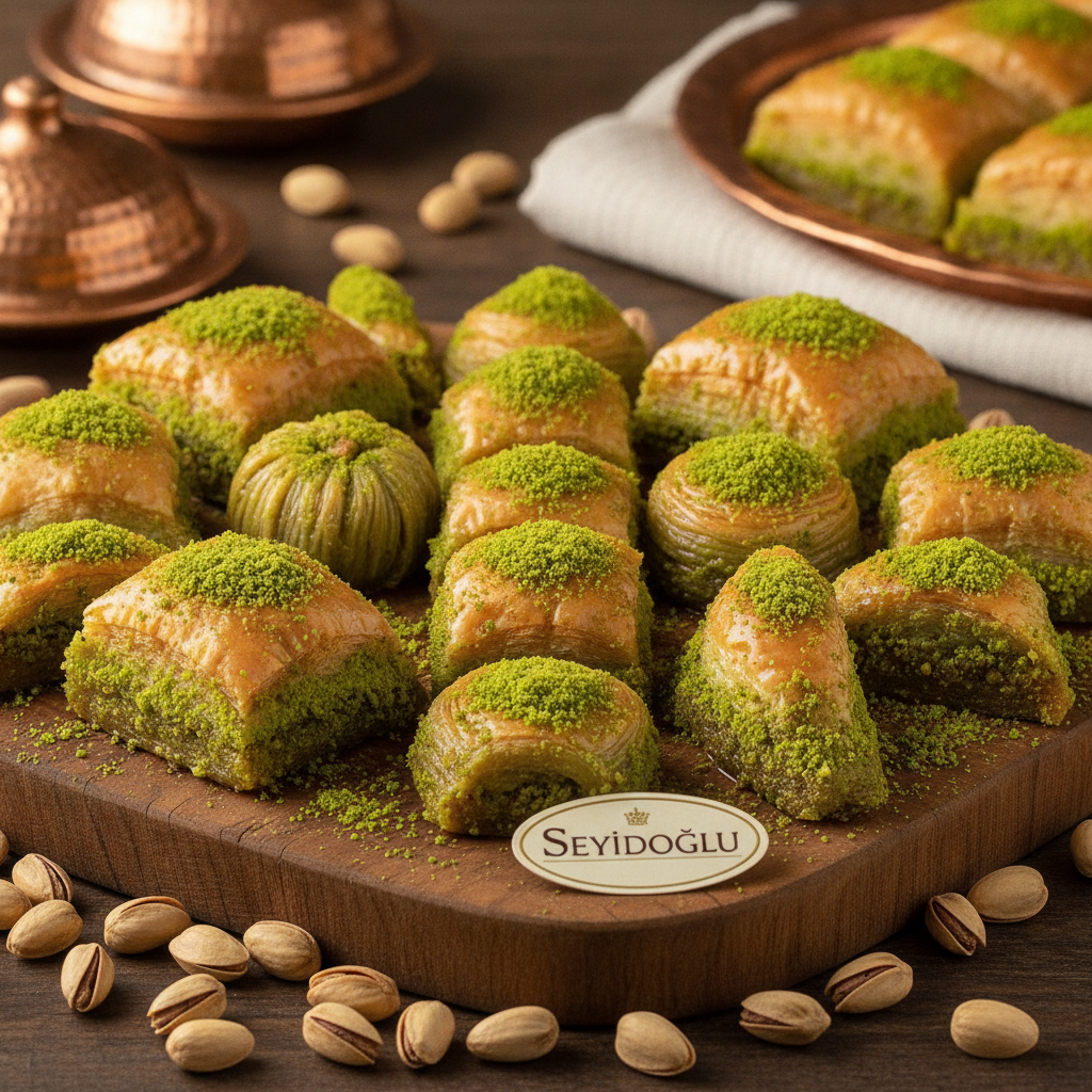 Seyidoglu Assortment Baklava with Pistachios