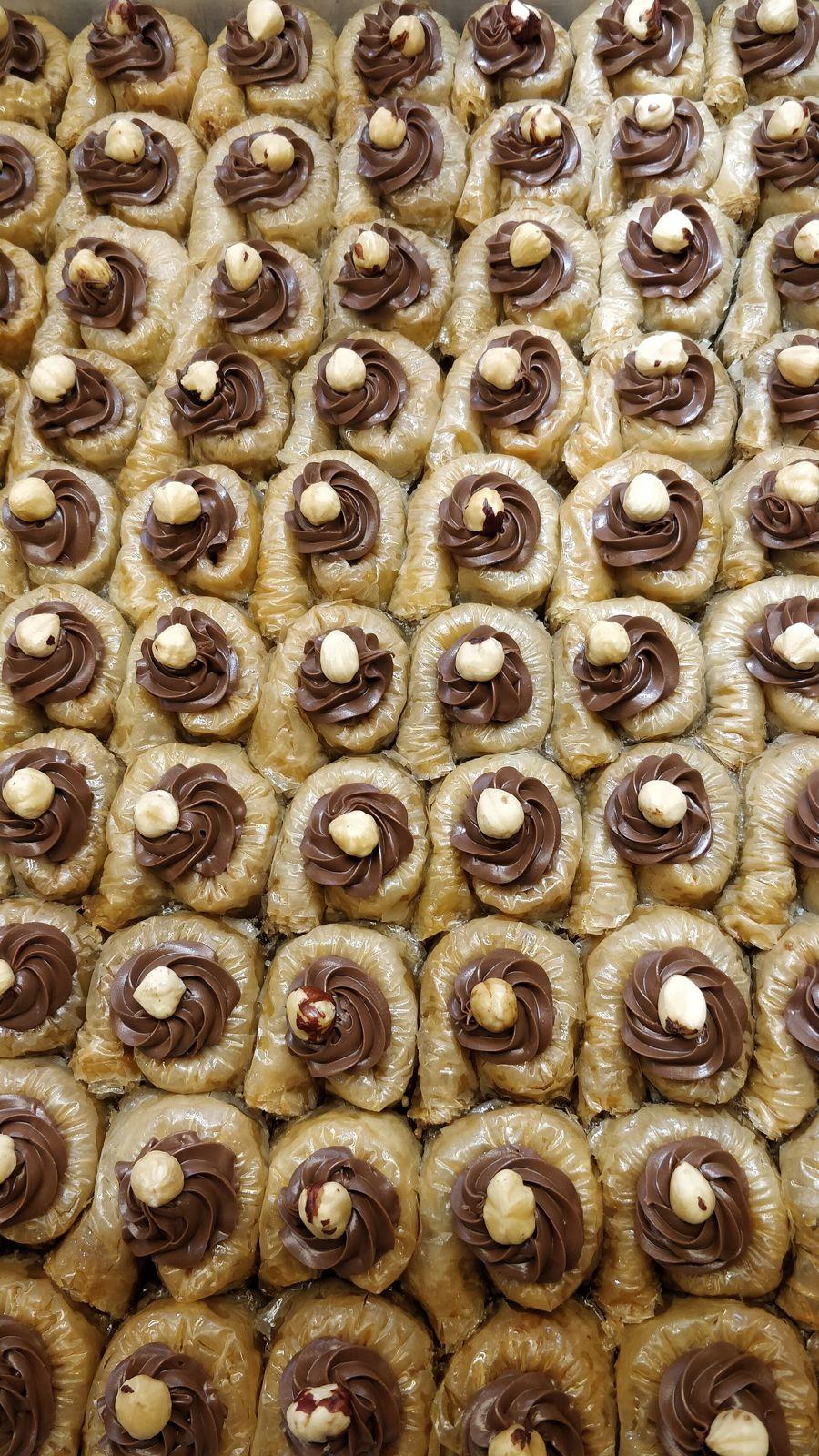 Seyidoglu Chocolate Baklava Pistachios