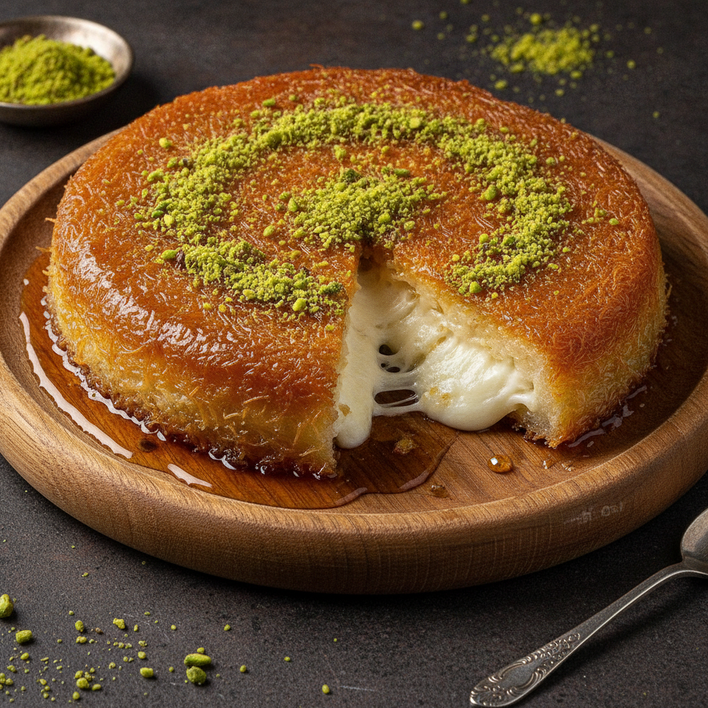 Pasha Kunefe with Syrup